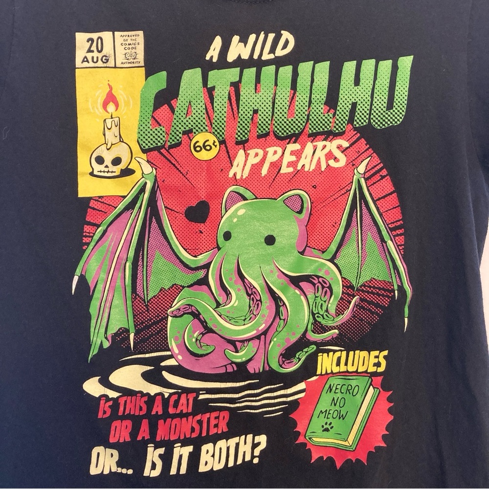 Black Matter Cathulhu T-Shirt